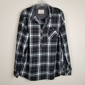 Legendary Whitetails Plaid Flannel Shirt Shimmer Size XL